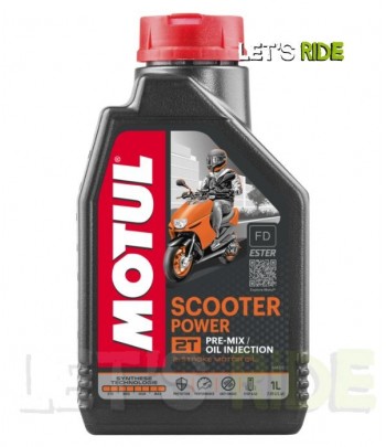 Huile 2T SCOOTER POWER 1L...